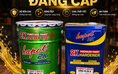 Bóng 2K Hapot – Siêu bóng dày, bóng bền, không rút bóng cho đồ gỗ